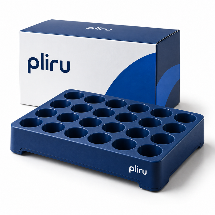 PLIRU · Statyw na fiolki — 24 miejsca